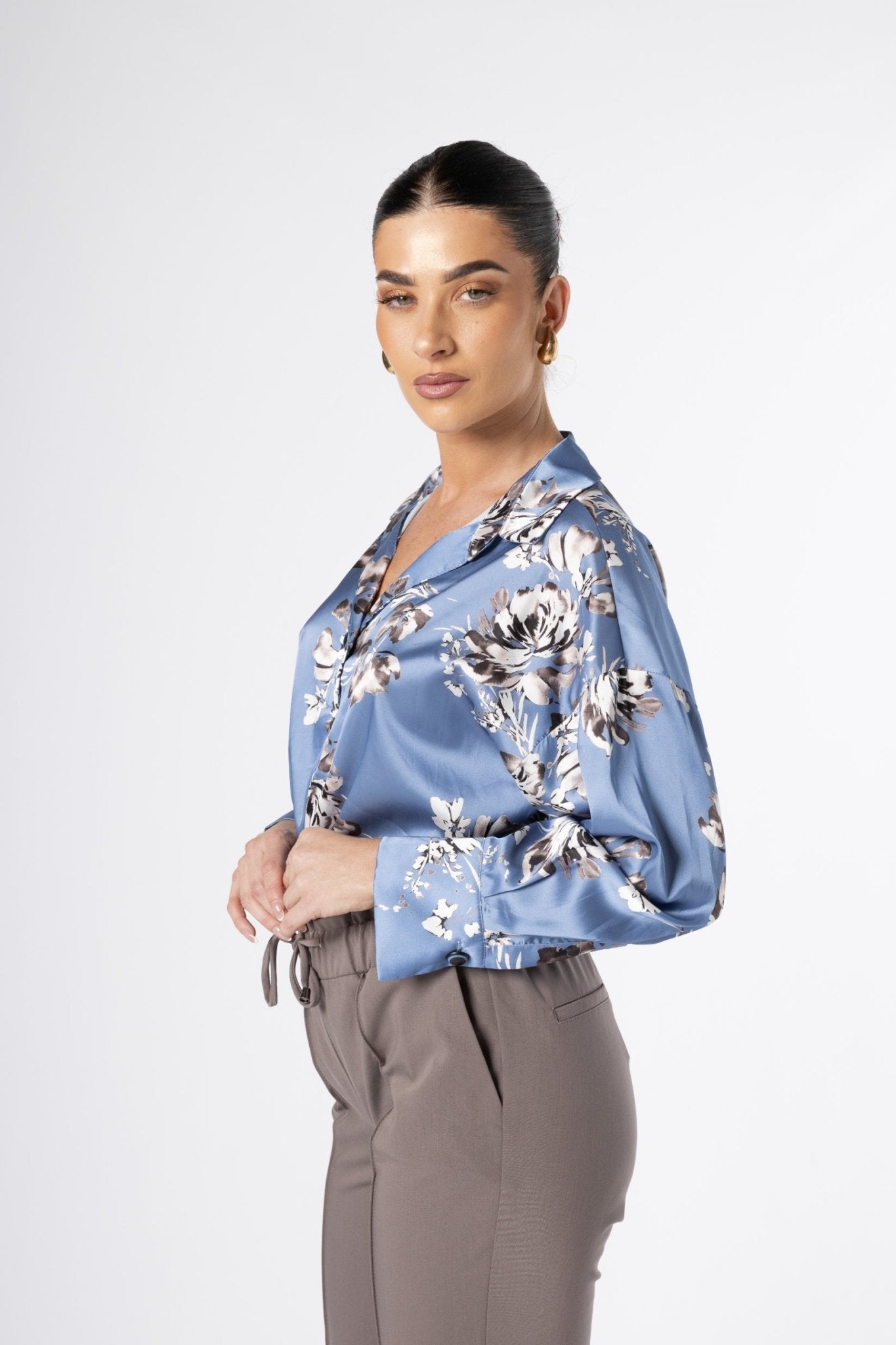 Flora Silk Shirt - House of Banke