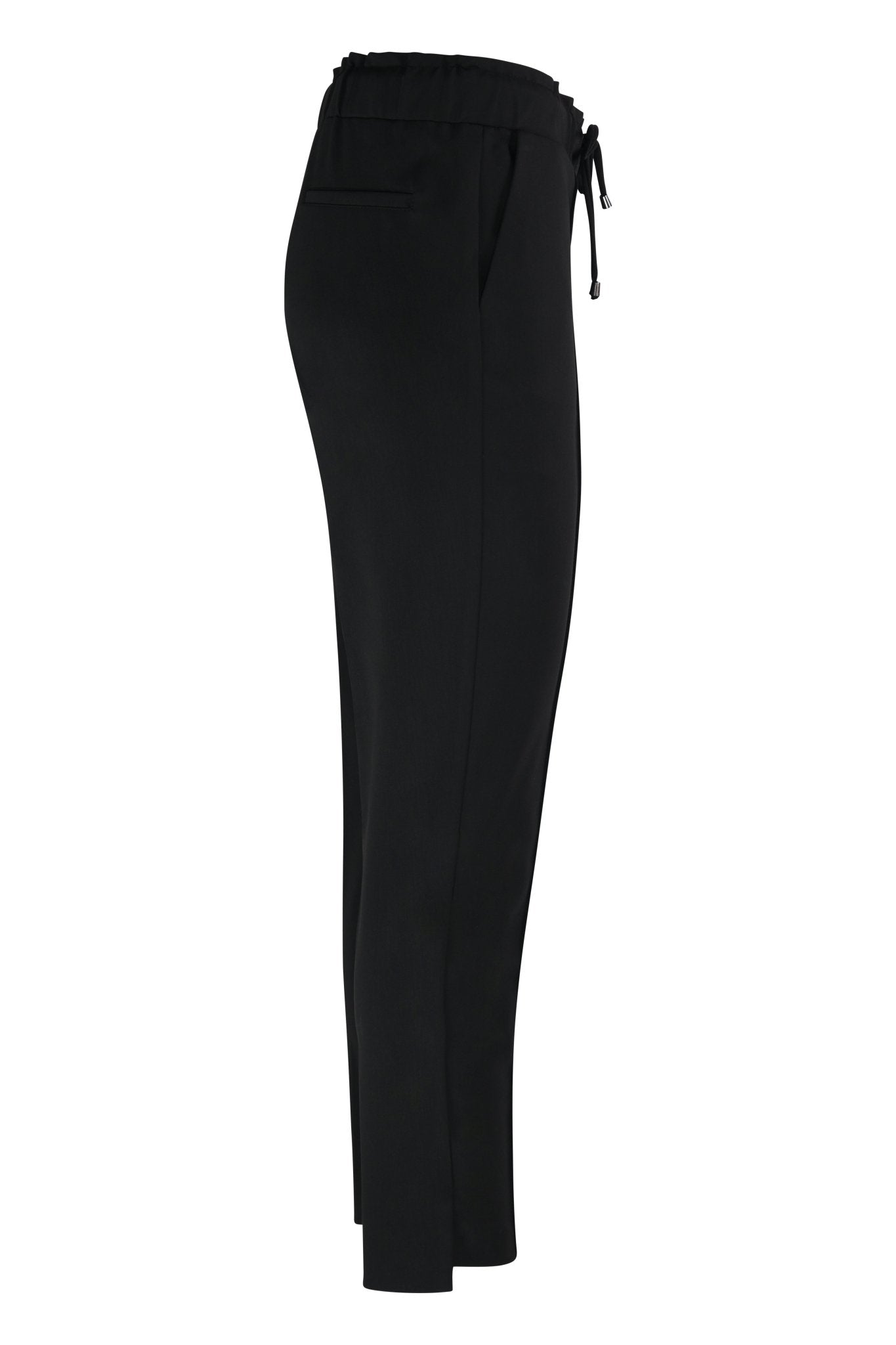 Black Tailored Jogger Trousers - House of Banke