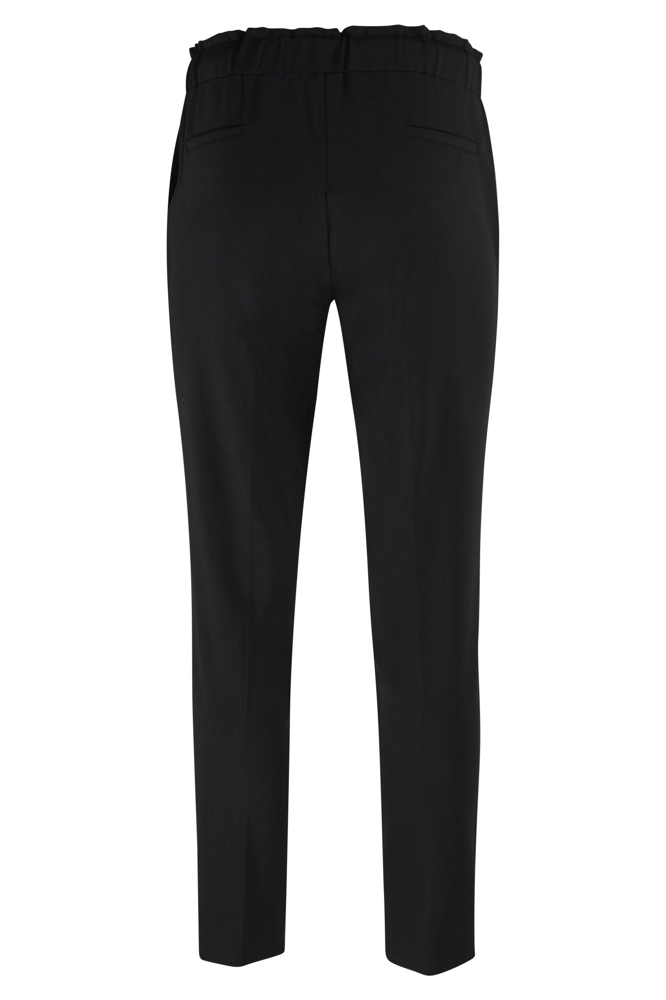 Black Tailored Jogger Trousers - House of Banke