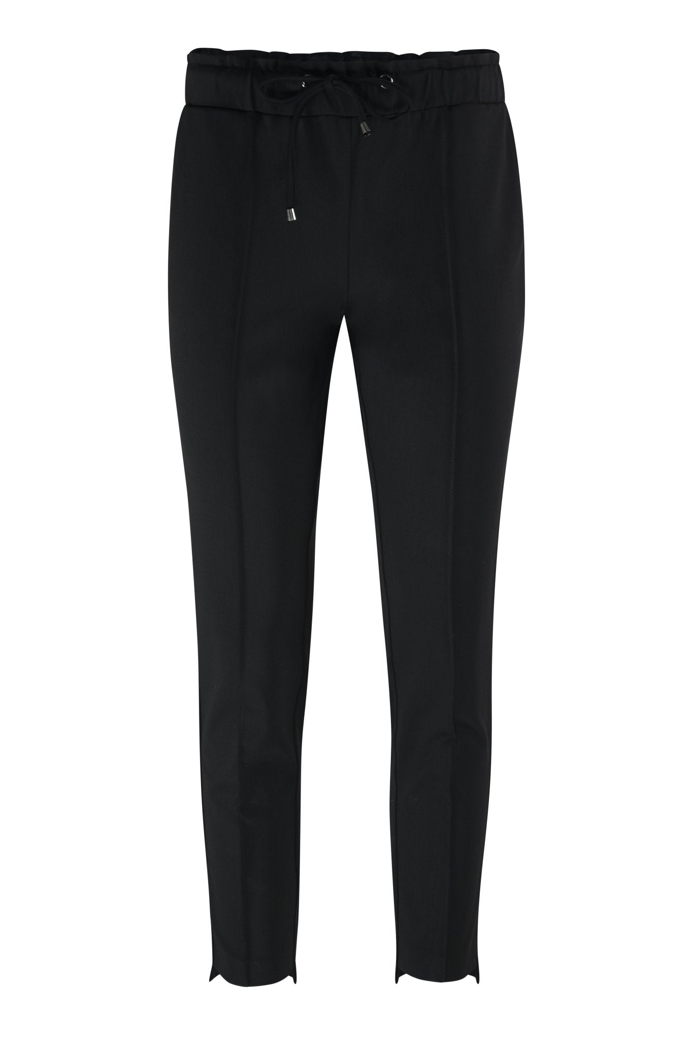 Black Tailored Jogger Trousers - House of Banke