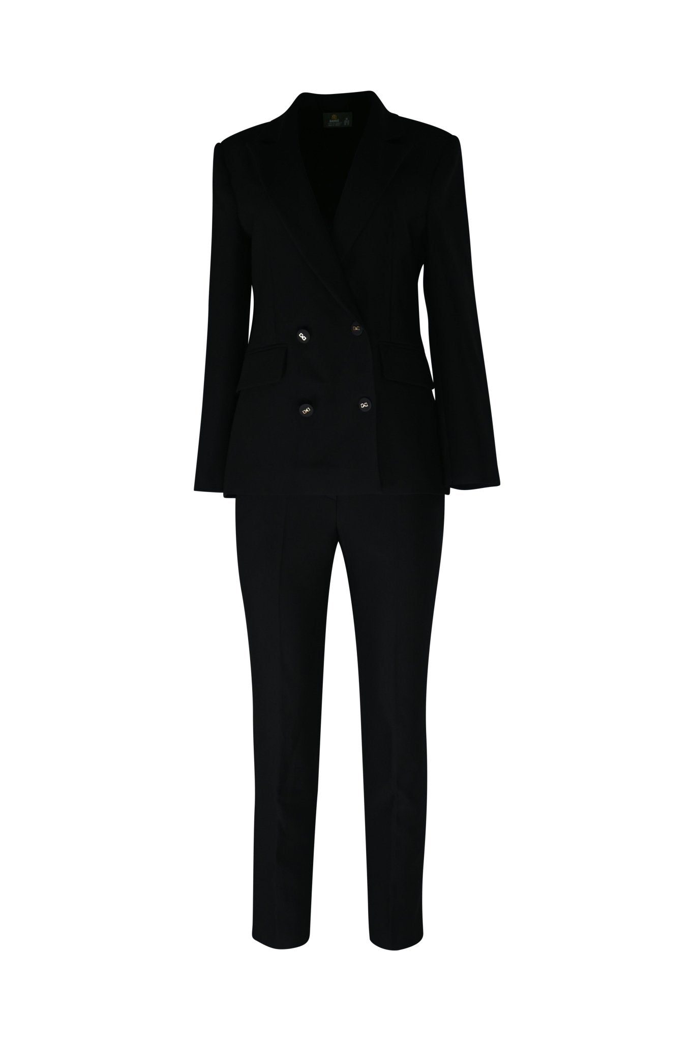 Gone Rogue Black Blazer Set - House of Banke