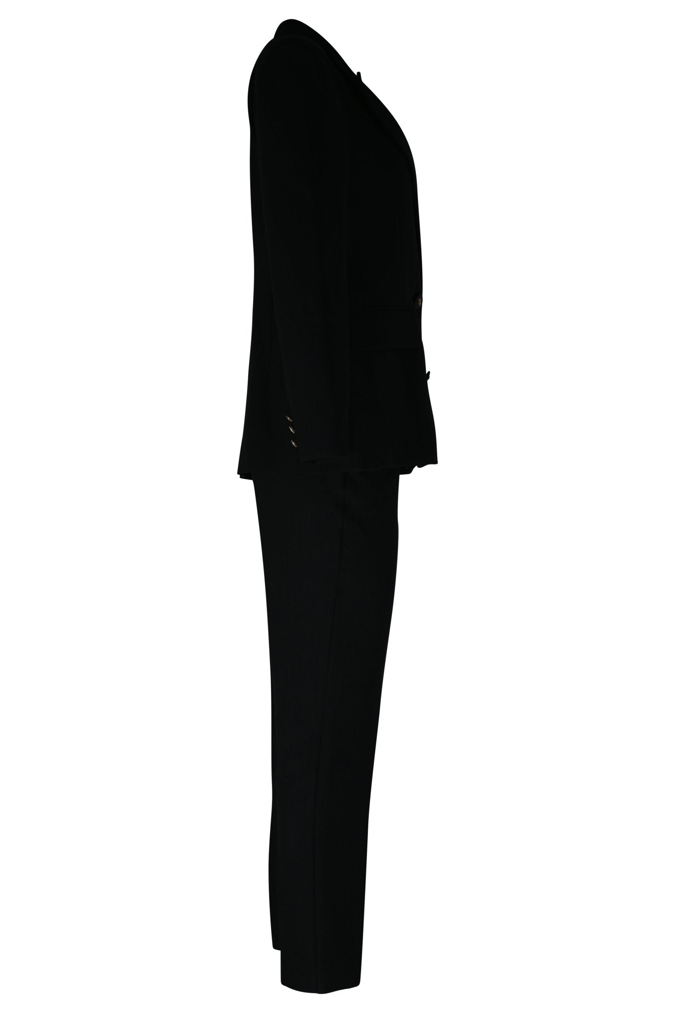 Gone Rogue Black Blazer Set - House of Banke