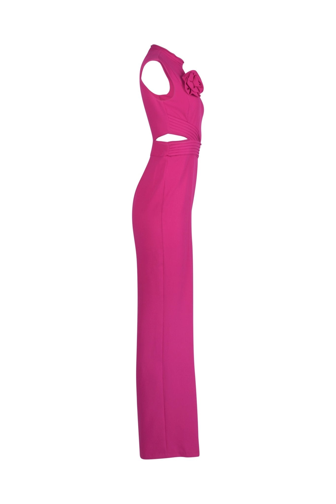 Fuchsia Rapture Jumpsuit - House of Banke