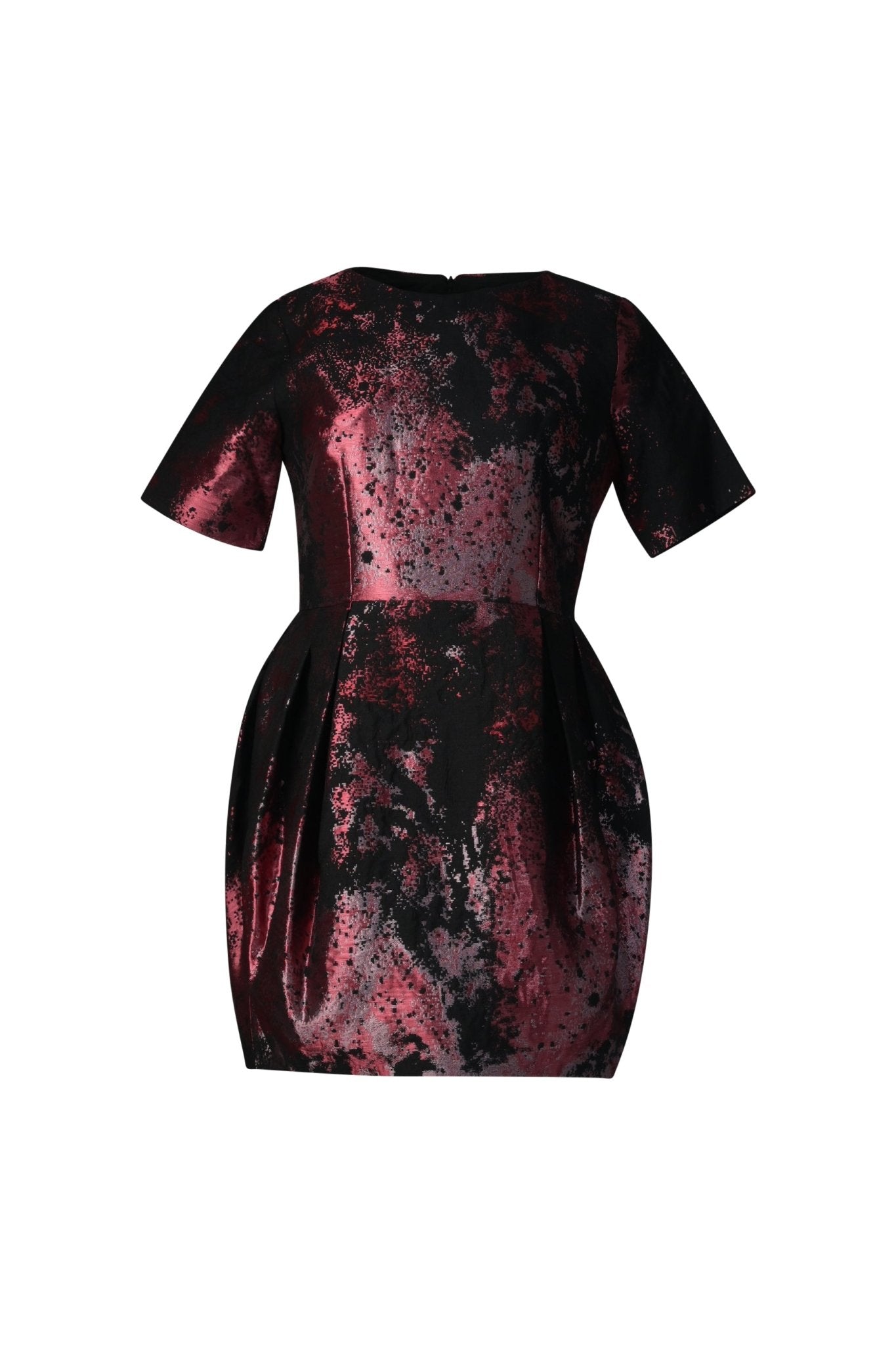 Bloom noir - red Mini Dress - House of Banke