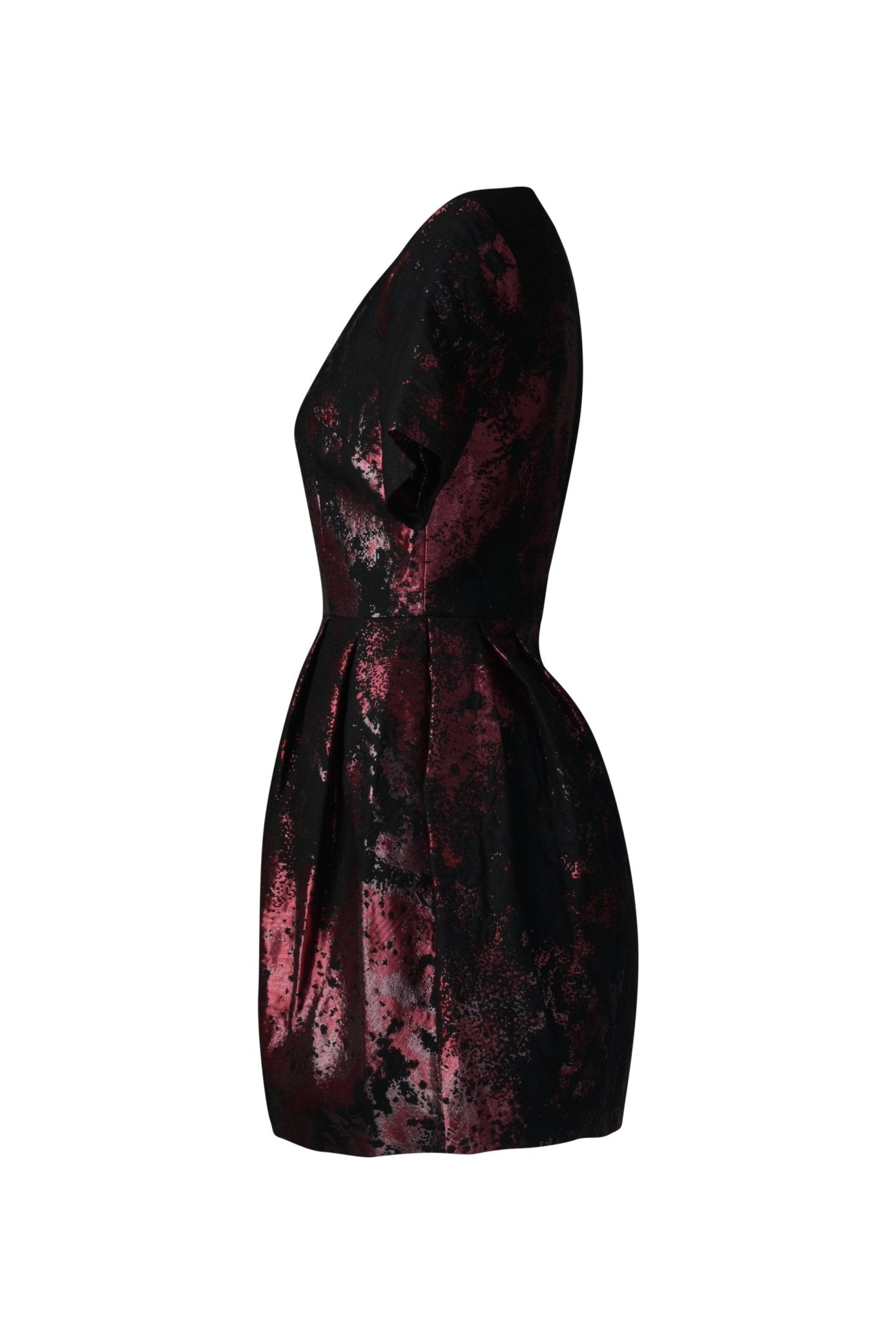 Bloom noir - red Mini Dress - House of Banke