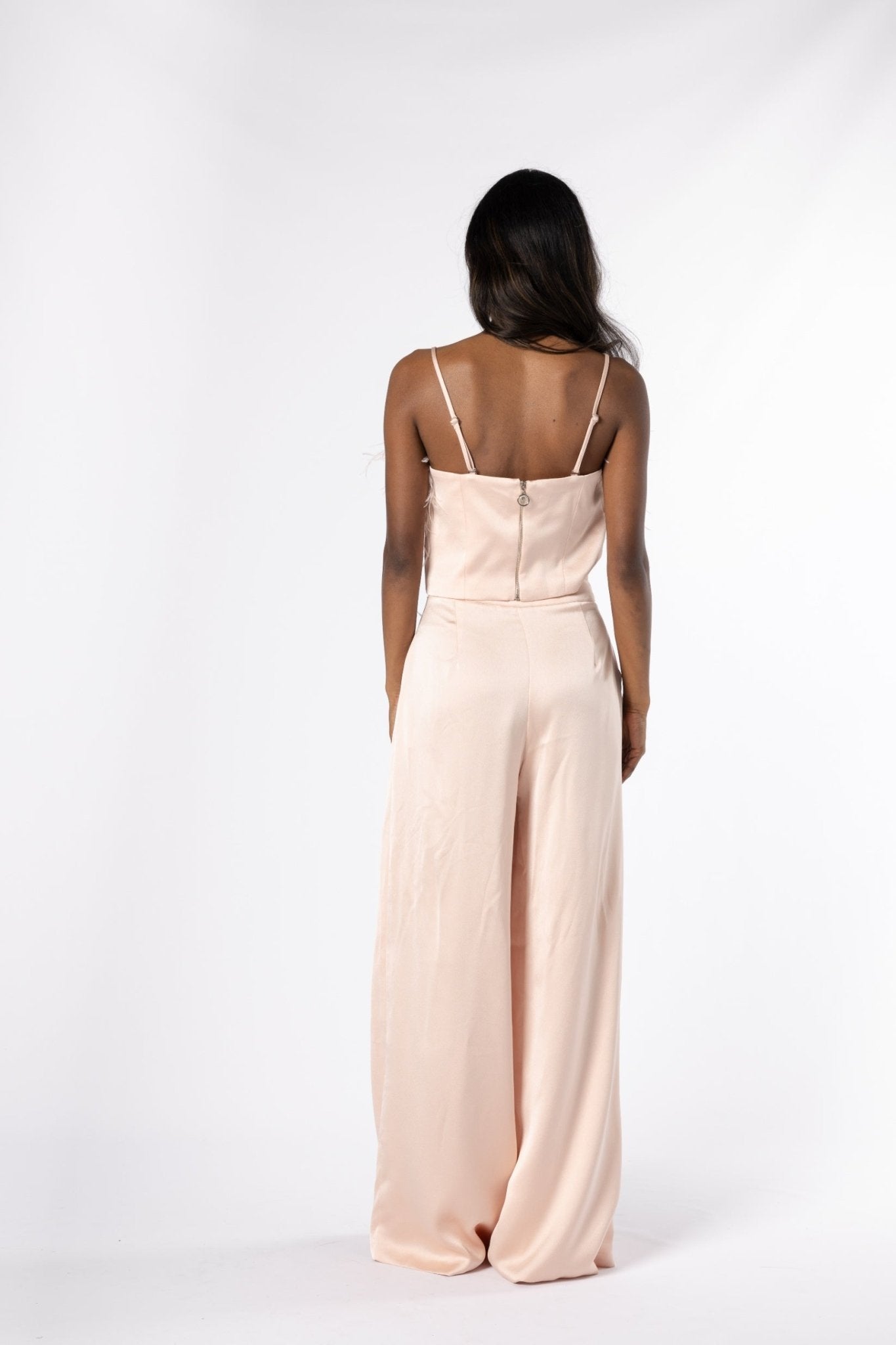 Feather Trimmed Opulent Set - House of Banke