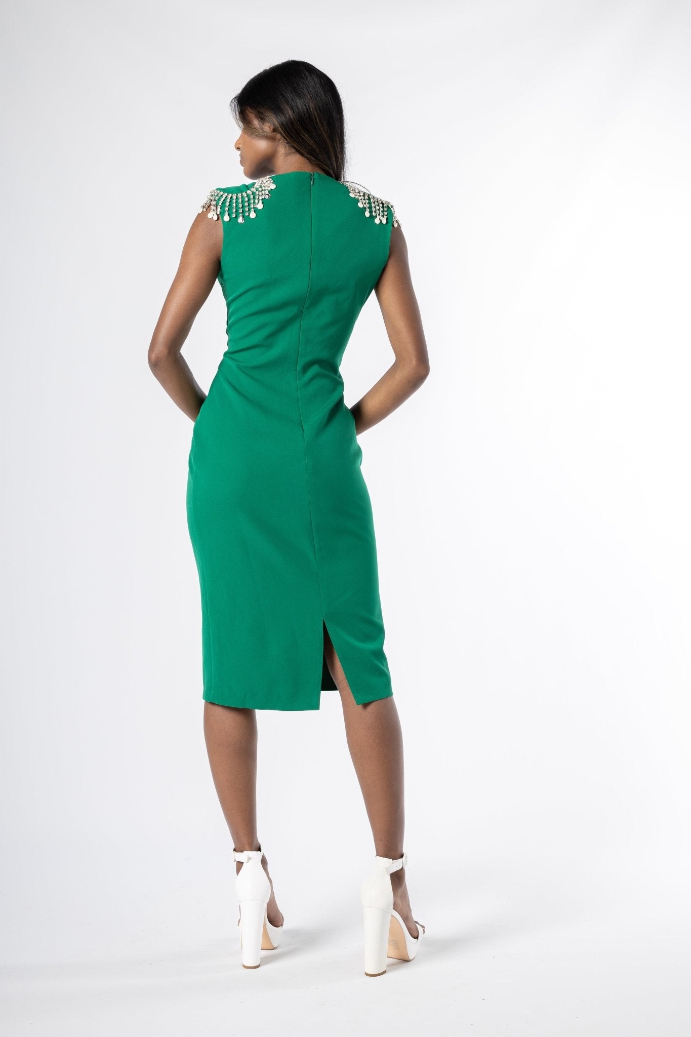 Pèrlisse Dress Green - House of Banke