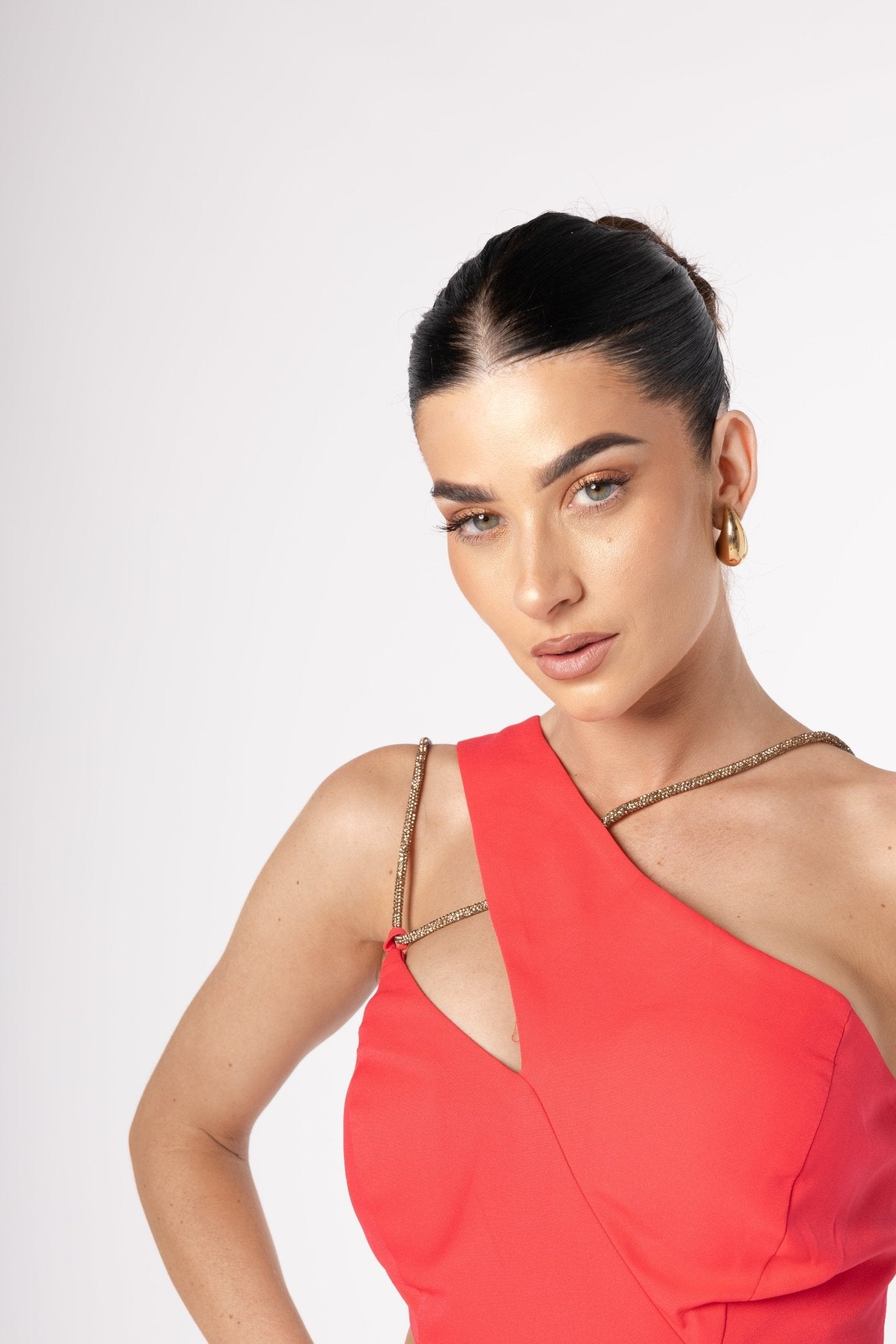 Scarlet - Symmetry Dress - House of Banke