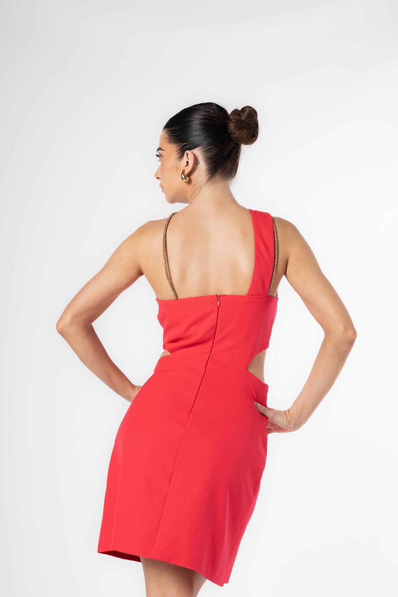 Scarlet - Symmetry Dress - House of Banke