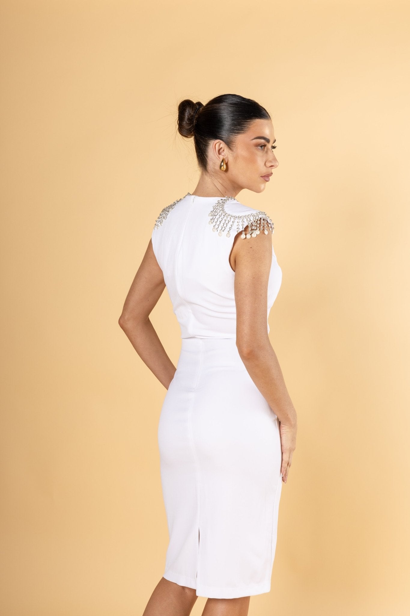 Pèrlisse Dress White - House of Banke