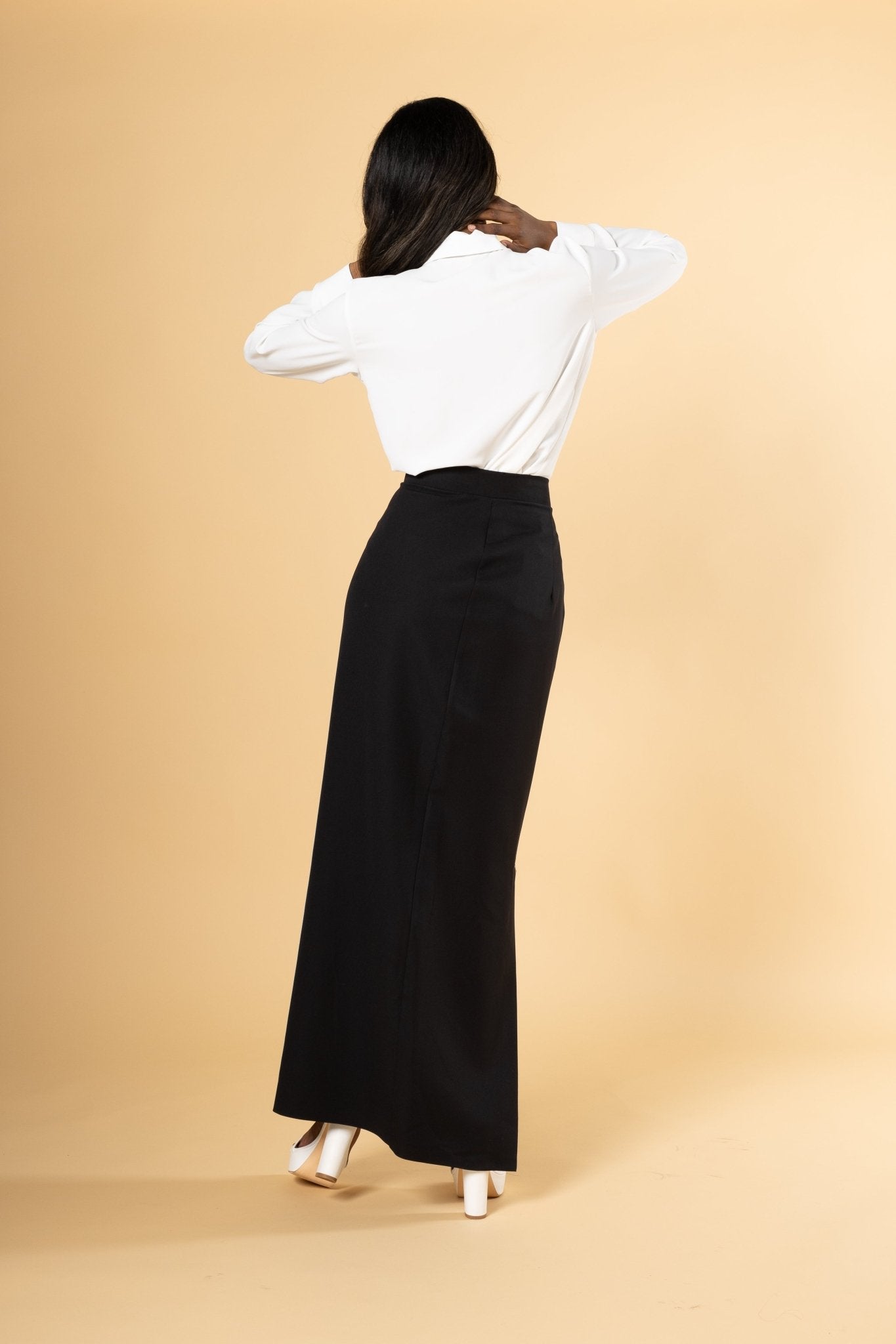 Noir Maxi Skirt - House of Banke