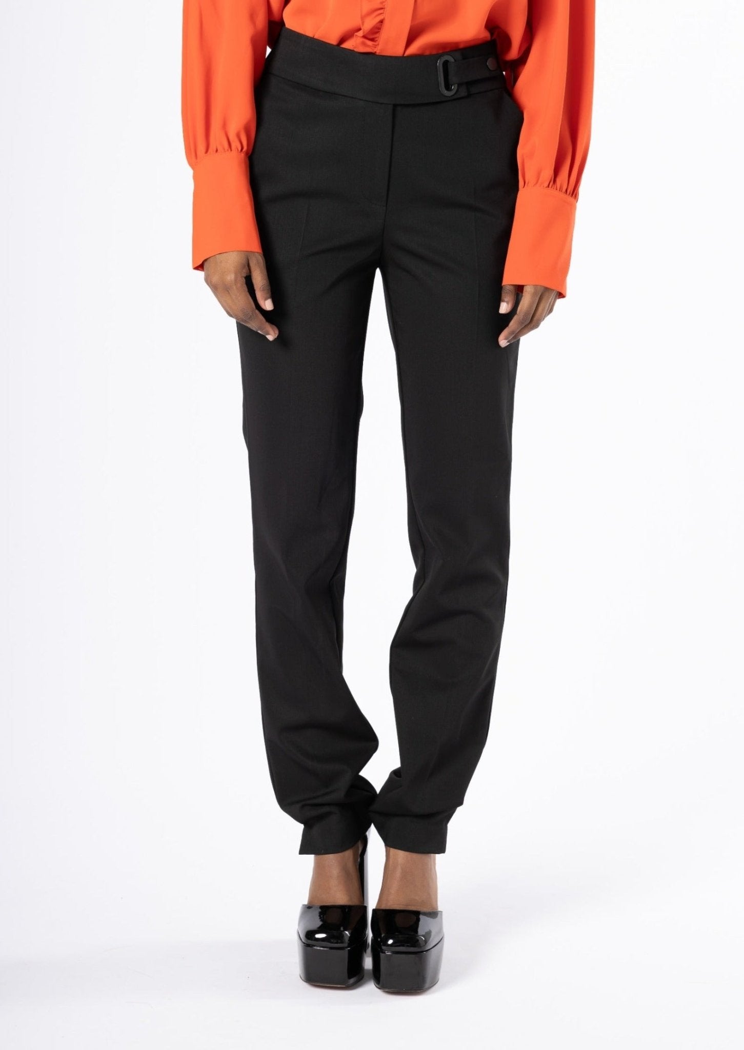 Mélange Tailored Pants - House of Banke
