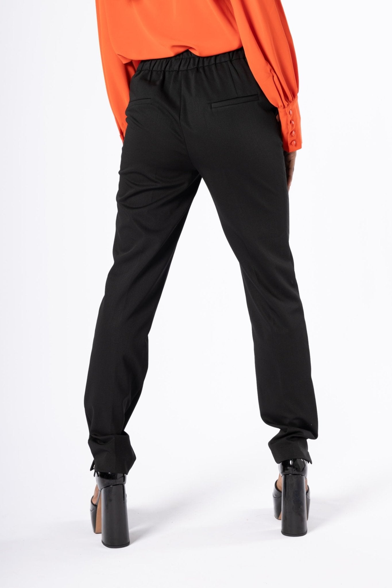 Mélange Tailored Pants - House of Banke