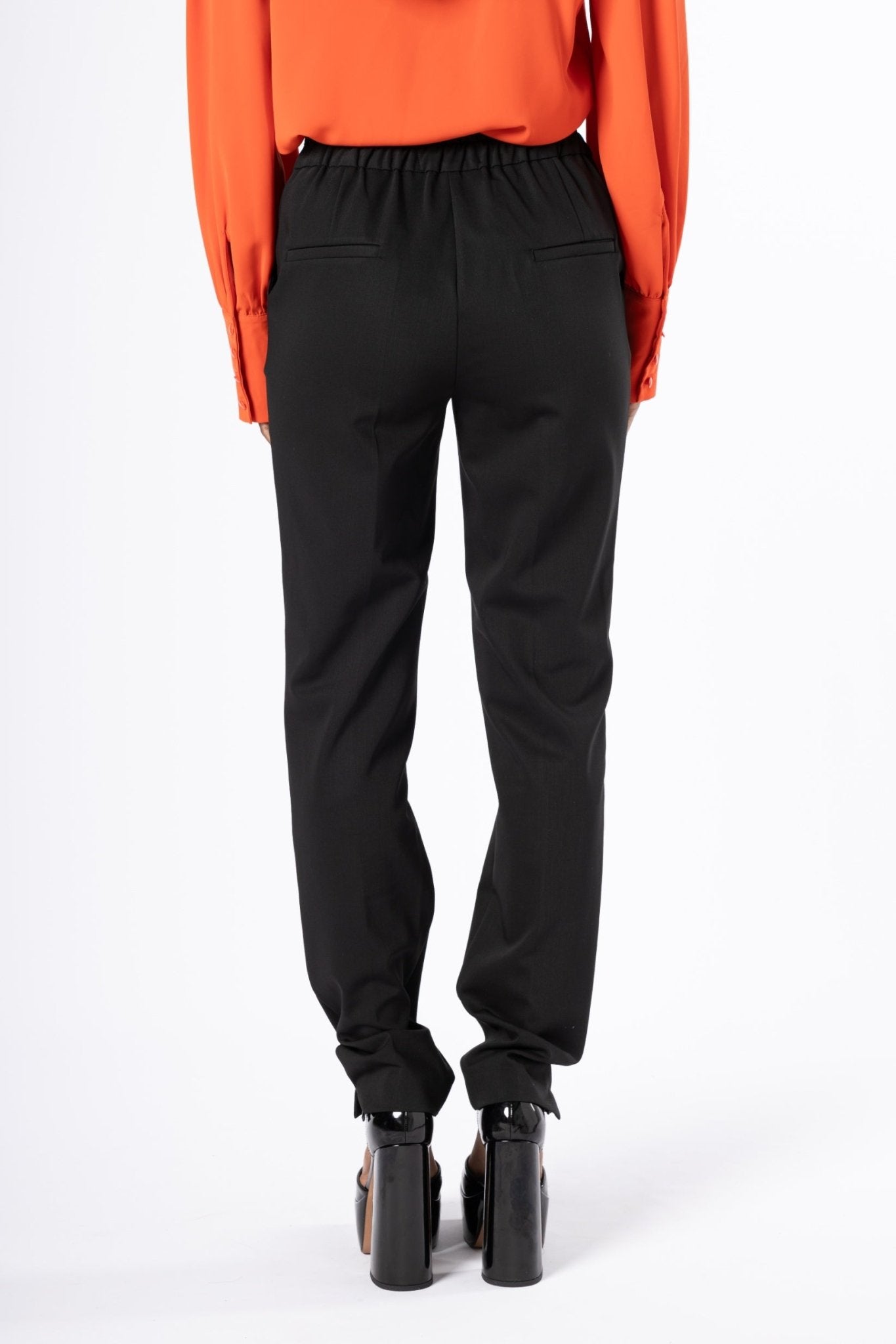 Mélange Tailored Pants - House of Banke