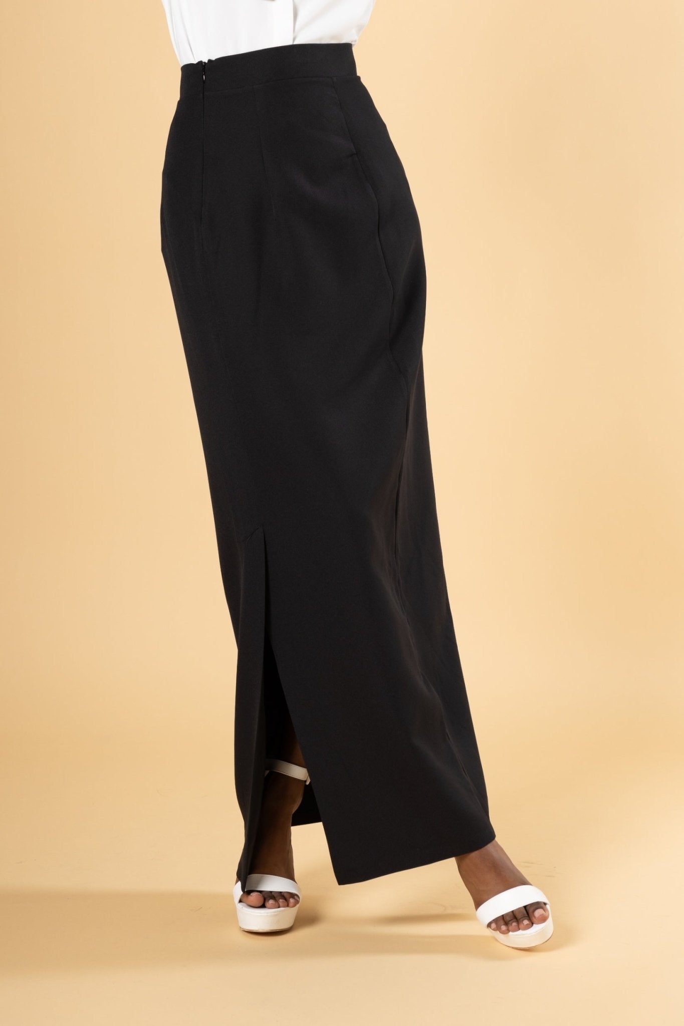 Noir Maxi Skirt - House of Banke