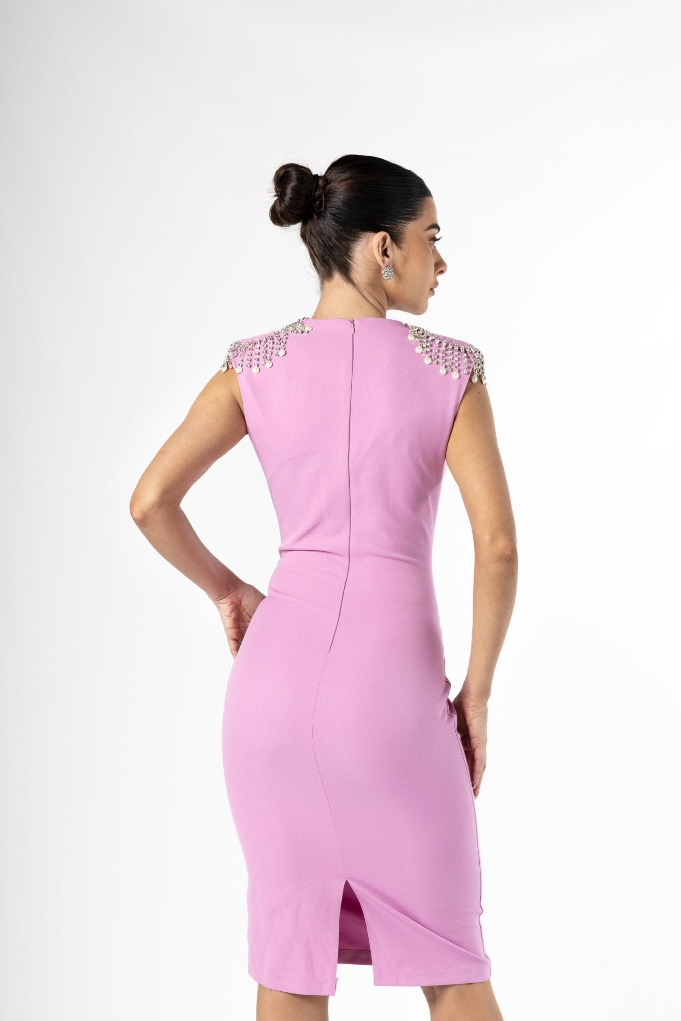 Pèrlisse Dress Purple - House of Banke