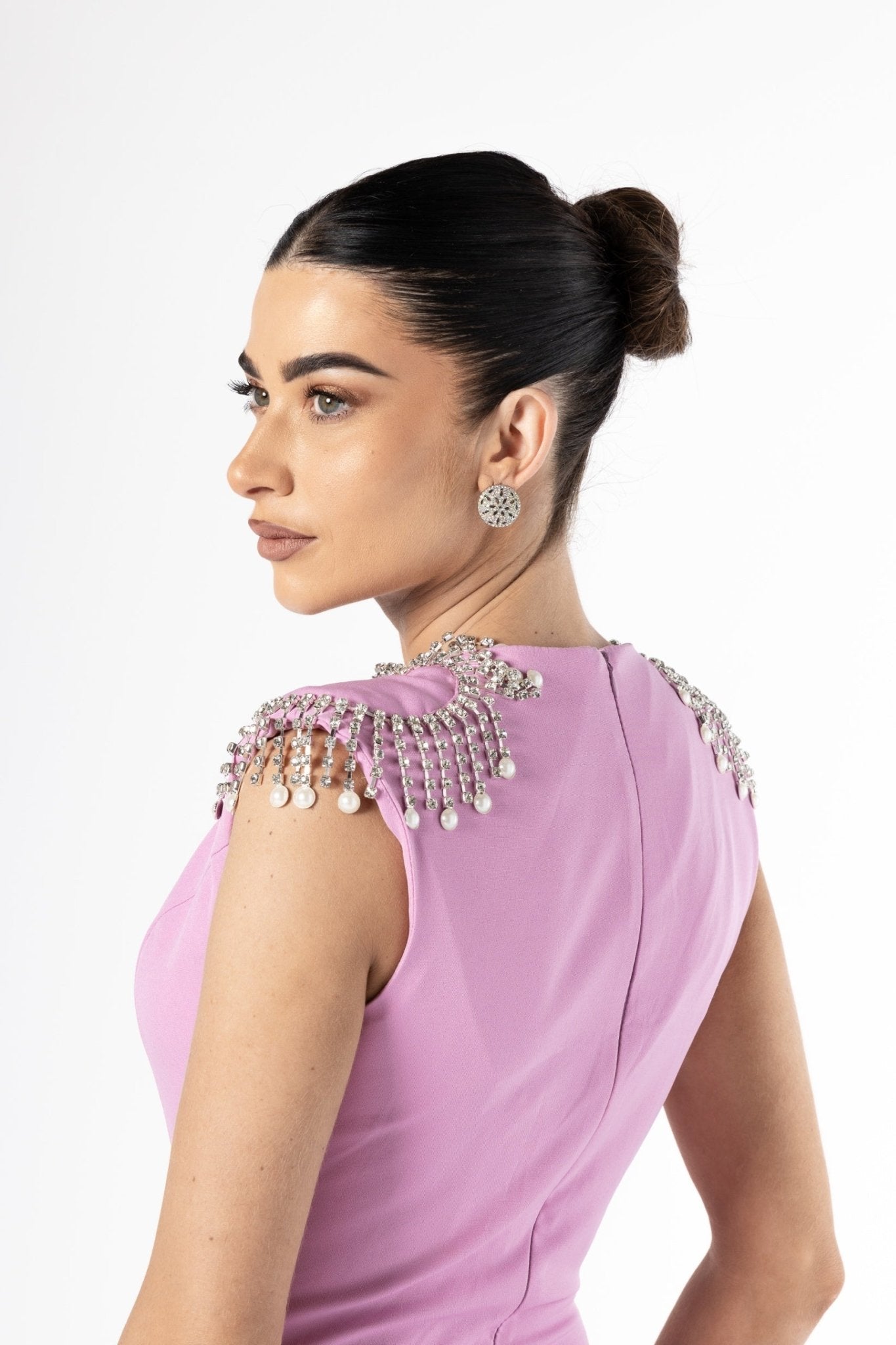 Pèrlisse Dress Purple - House of Banke