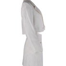 Mira Tweed Ivory Suit - House of Banke