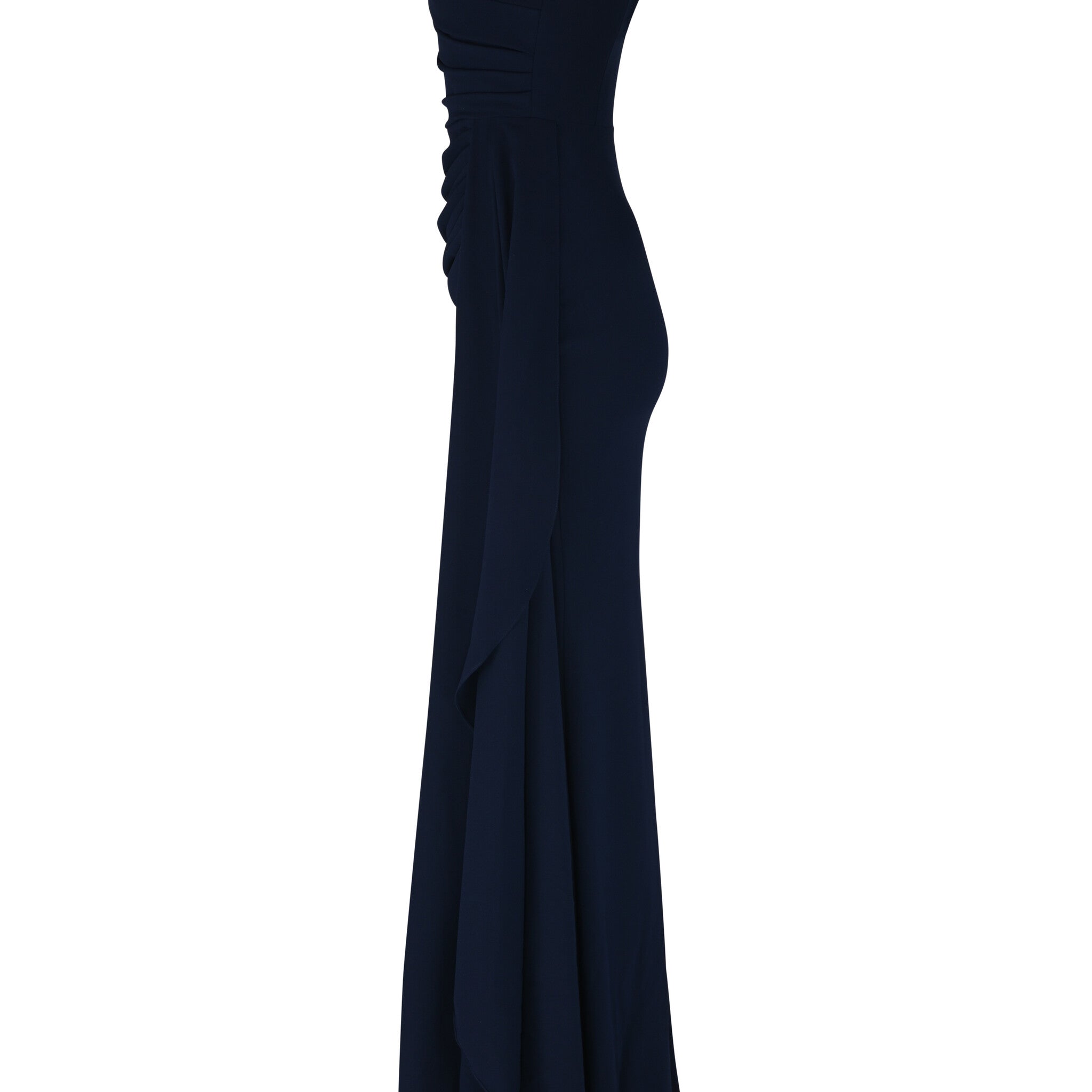 Black Crystal - Embellished Gown - House of Banke