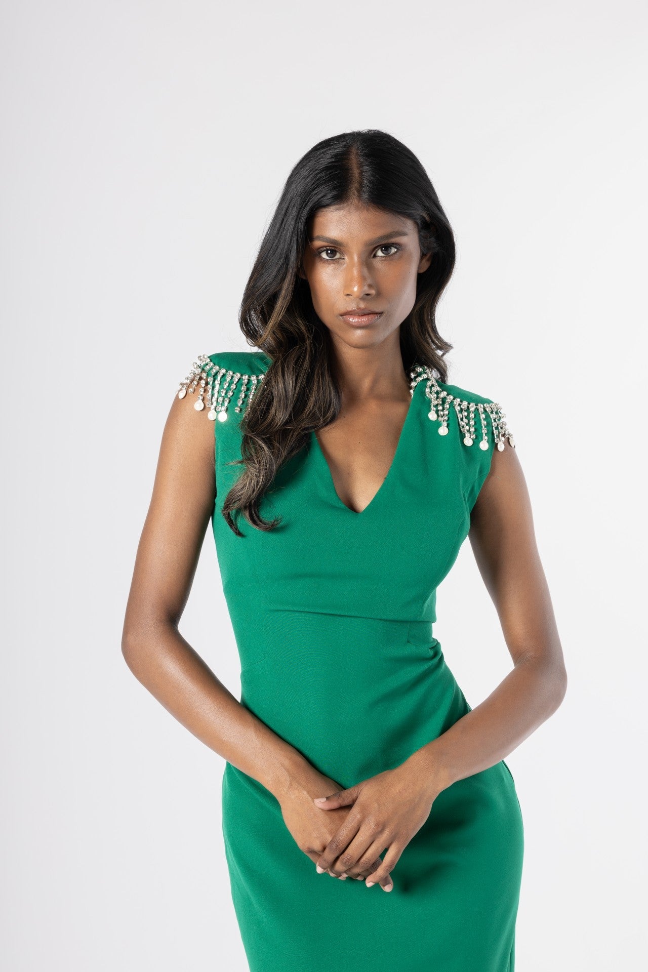 Pèrlisse Dress Green - House of Banke