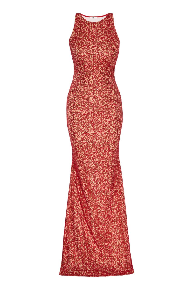 Rouge Reverie Dress - House of Banke