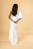 Astral Mono - Sleeve White Dress - House of Banke