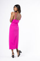 Blush Pink Wrap Dress - House of Banke