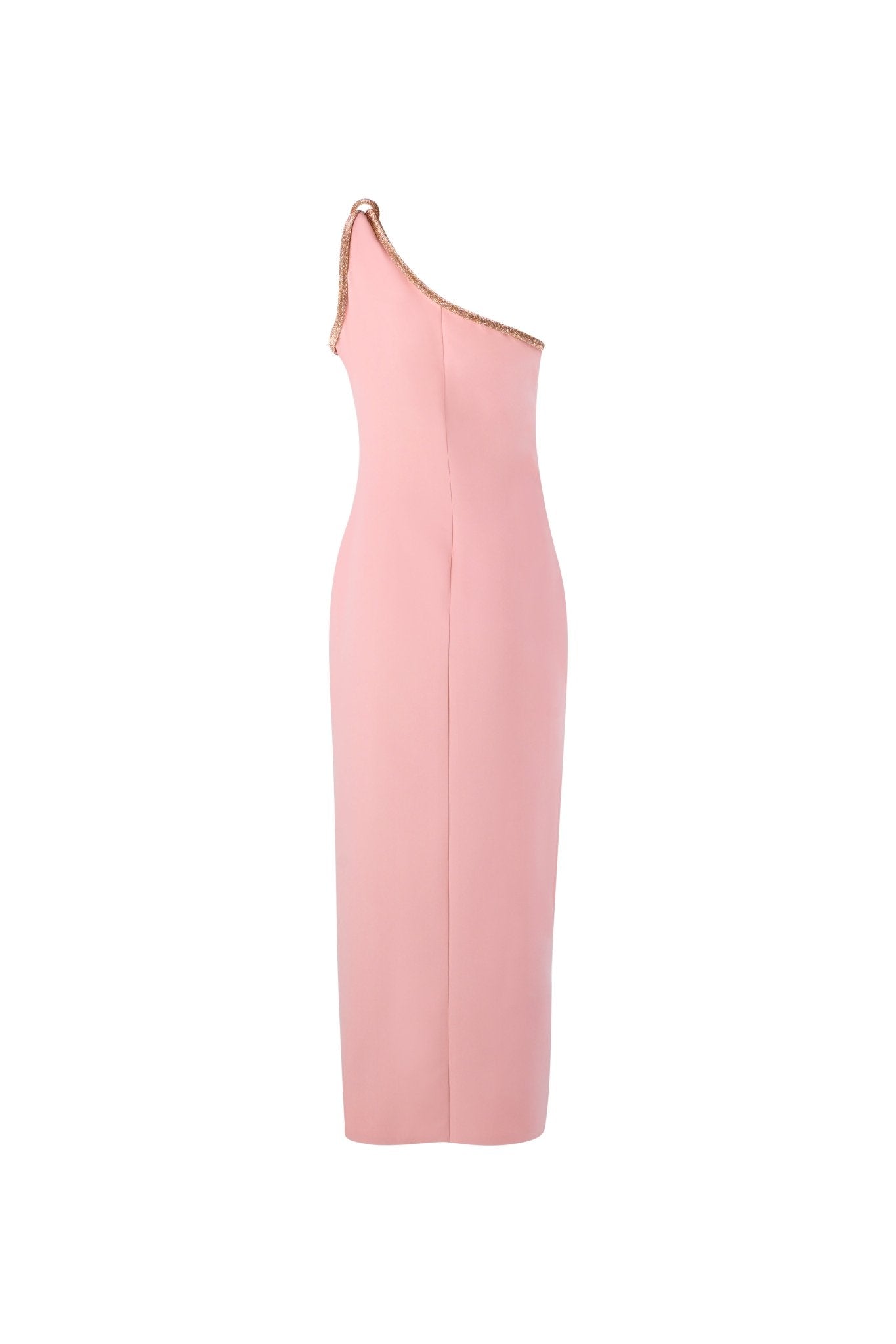 Black Midi Mono - Sleeve Dress - House of Banke