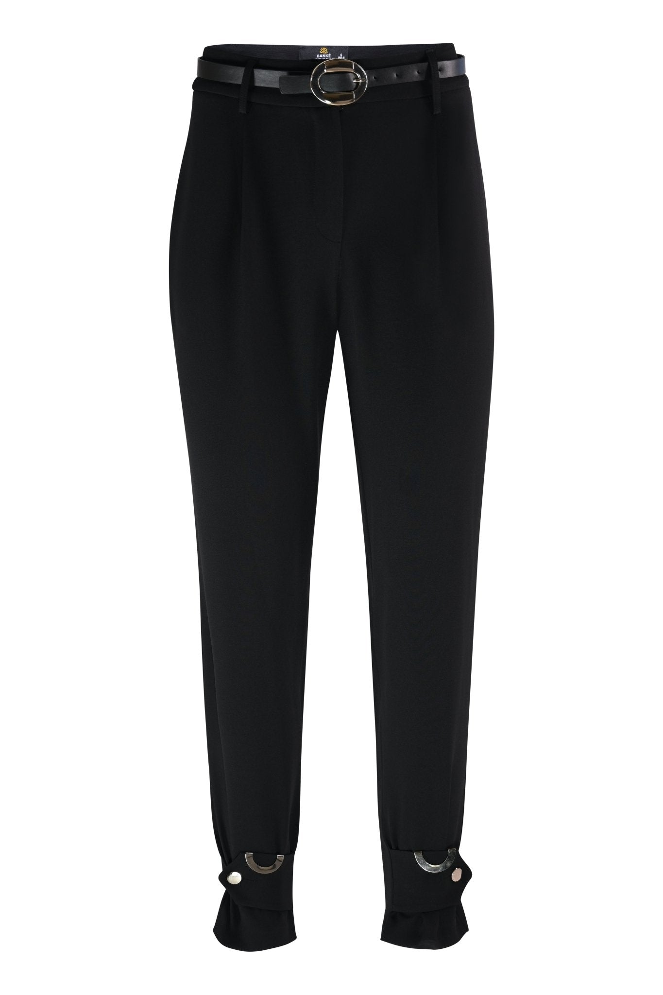 The Siren Cuff Trousers — Noir (Black) - House of Banke