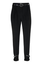 The Siren Cuff Trousers — Noir (Black) - House of Banke