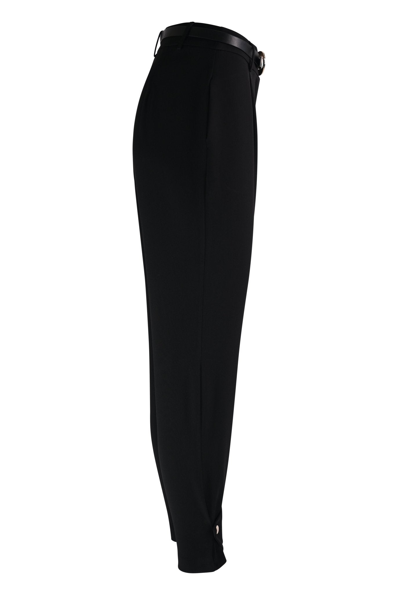 The Siren Cuff Trousers — Noir (Black) - House of Banke