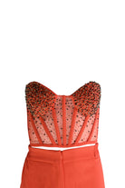 The Fiery Muse Embellished Blazer Set - House of Banke