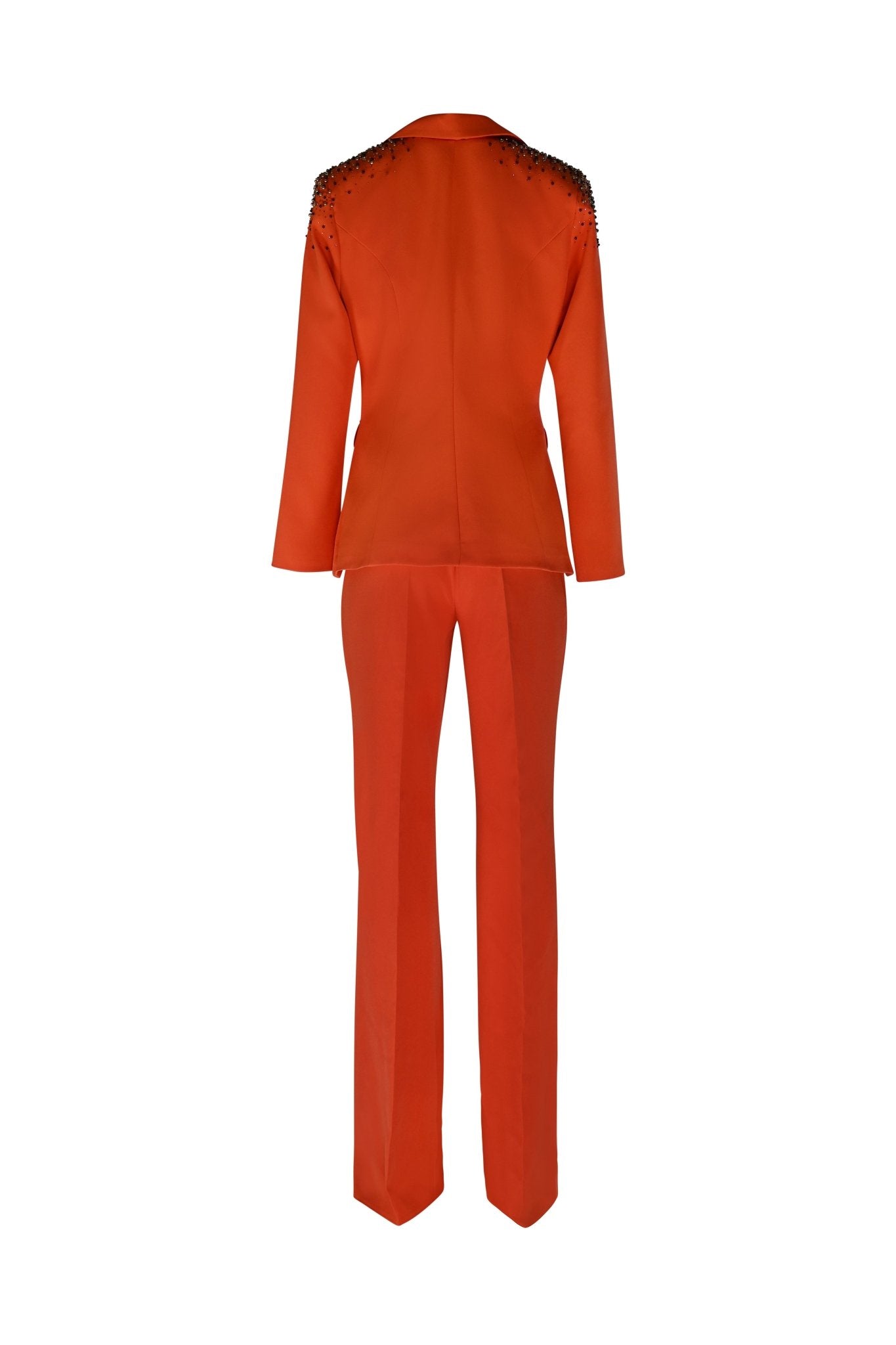 The Fiery Muse Embellished Blazer Set - House of Banke