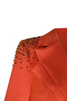 The Fiery Muse Embellished Blazer Set - House of Banke