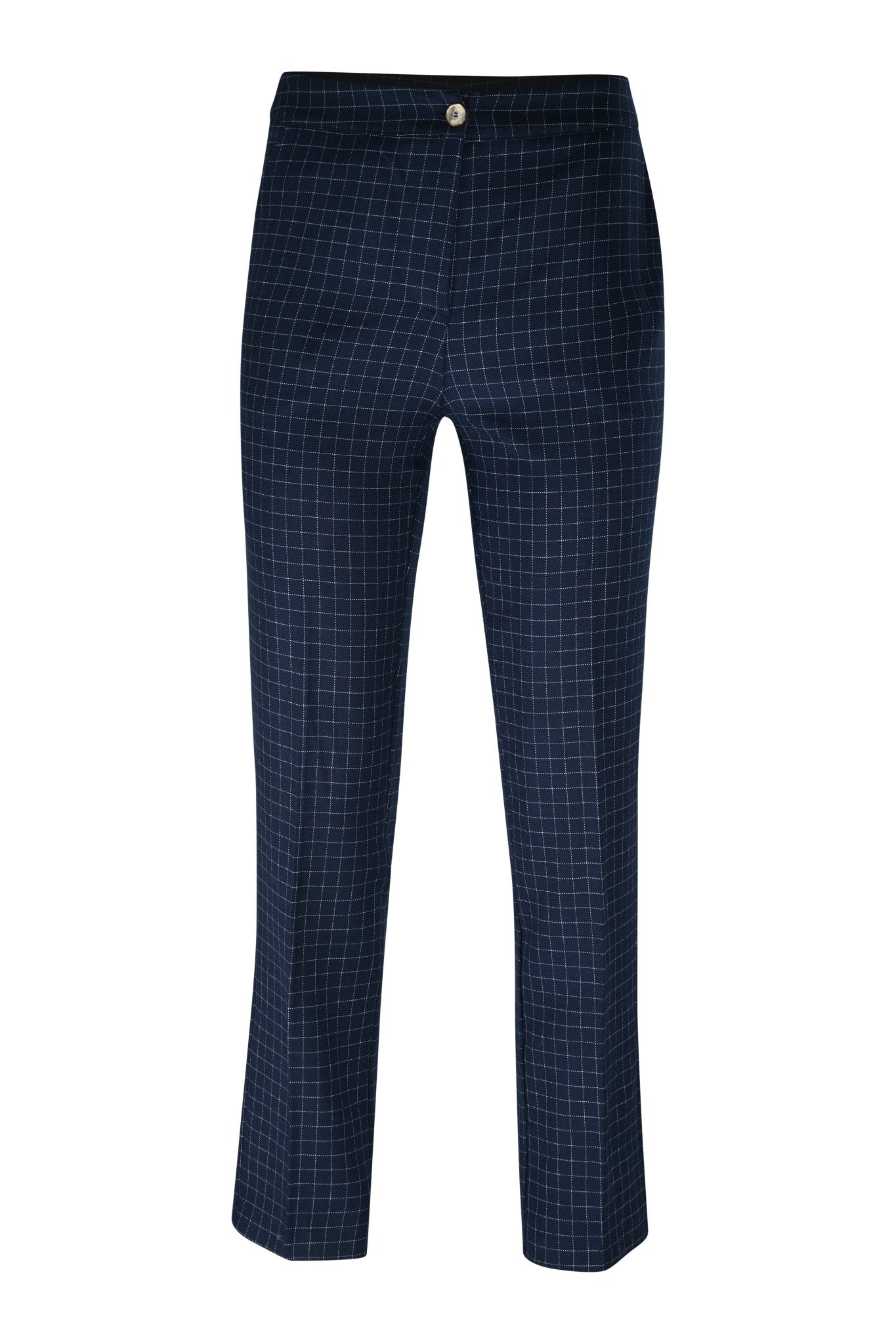 The Navy Check Blazer Set - House of Banke