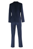 The Navy Check Blazer Set - House of Banke