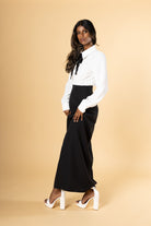 Noir Maxi Skirt - House of Banke