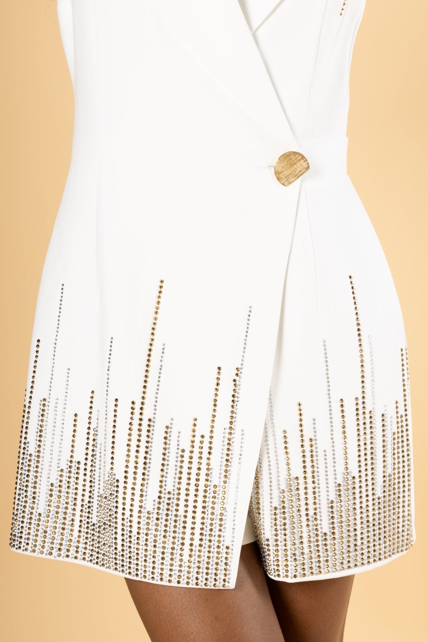 Luxe Playsuit Ivory - House of Banke