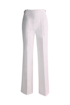 The Gold Link Flare Pants - Ivory Edition 