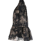 Short Leopard - Print Organza Dress - House of Banke